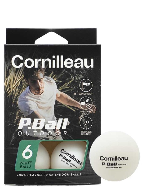 Žogice za namizni tenis Cornilleau P-ball Outdoor