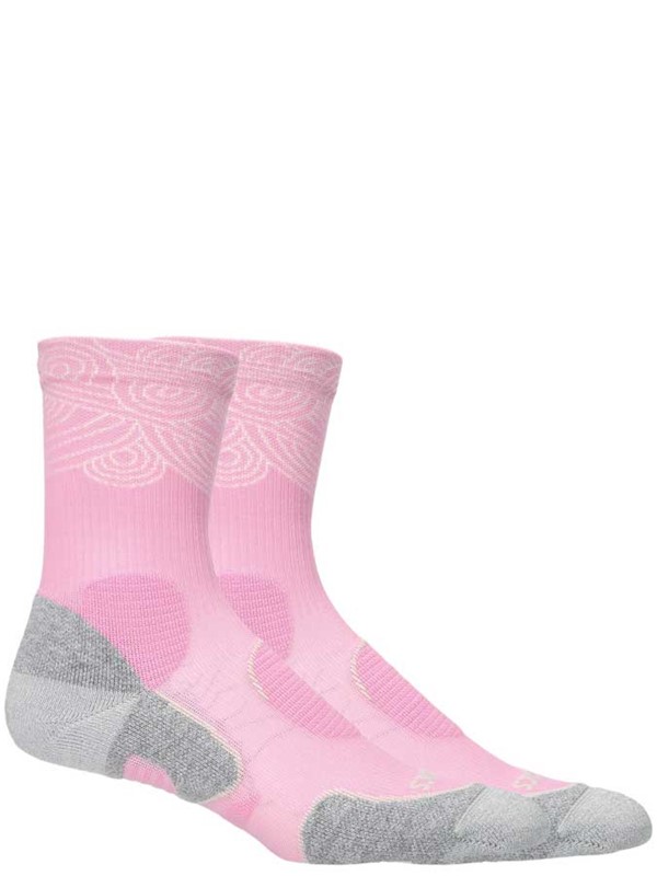 Asics nogavice Seasonal court + tenis crew sock Bubblegum