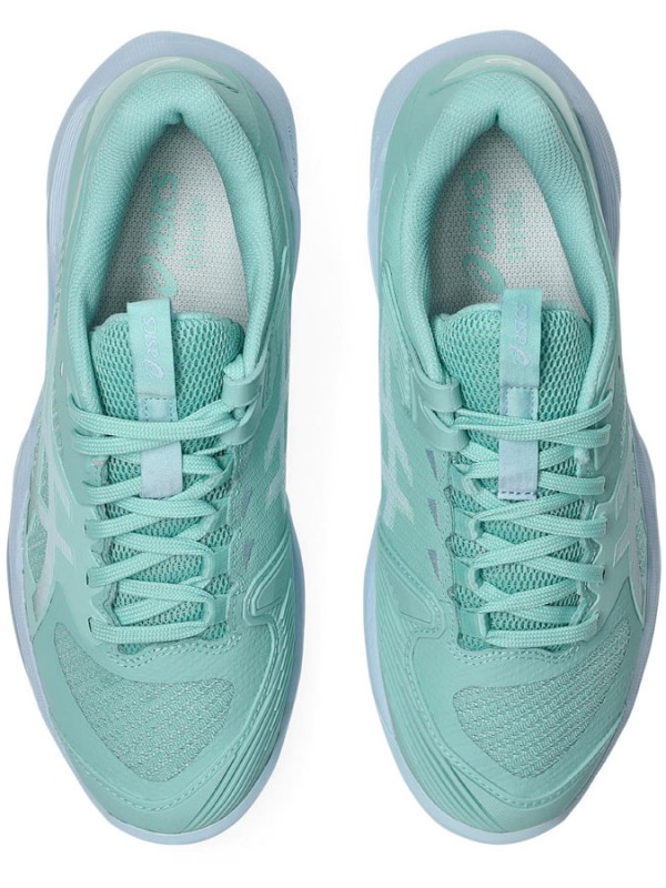 Ženski tenis copati ASICS Gel Solution Speed FF 4 CLAY Oasis Green