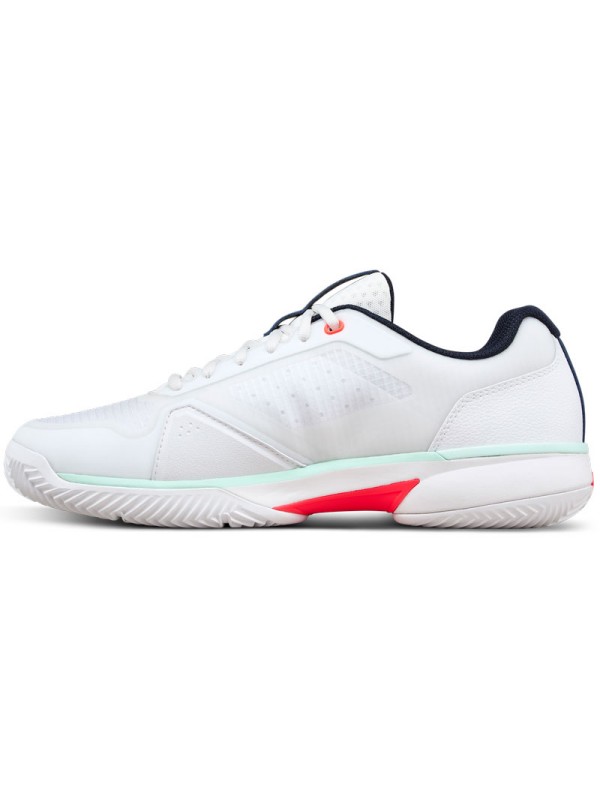 Tenis copati Wilson Rush Lite 5 Clay White/Fiery Coral