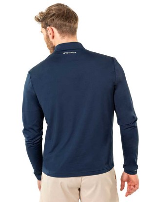 Tecnifibre majica Thermo zip Pro Marine z dolgimi rokavi
