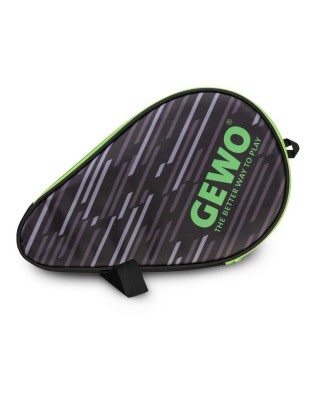 Ovitek za namizno teniški lopar GEWO Round Black/Lime