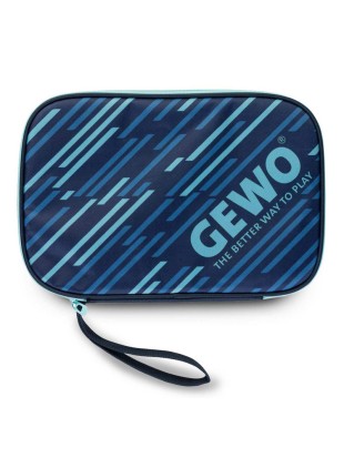 Ovitek za namizno teniški lopar GEWO Single cover Stripes Navy
