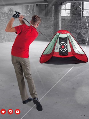 P2I trikotna pop-up mreža za golf