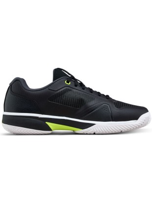 Tenis copati Wilson Rush Lite 5 Clay Black/Safety yellow