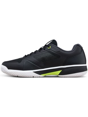 Tenis copati Wilson Rush Lite 5 Clay Black/Safety yellow