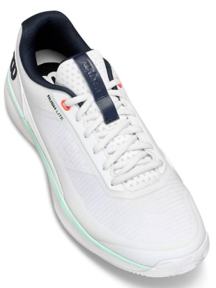 Tenis copati Wilson Rush Lite 5 Clay White/Fiery Coral