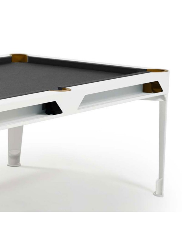 Cornilleau Hyphen biljard miza – bela z dark grey podlogo